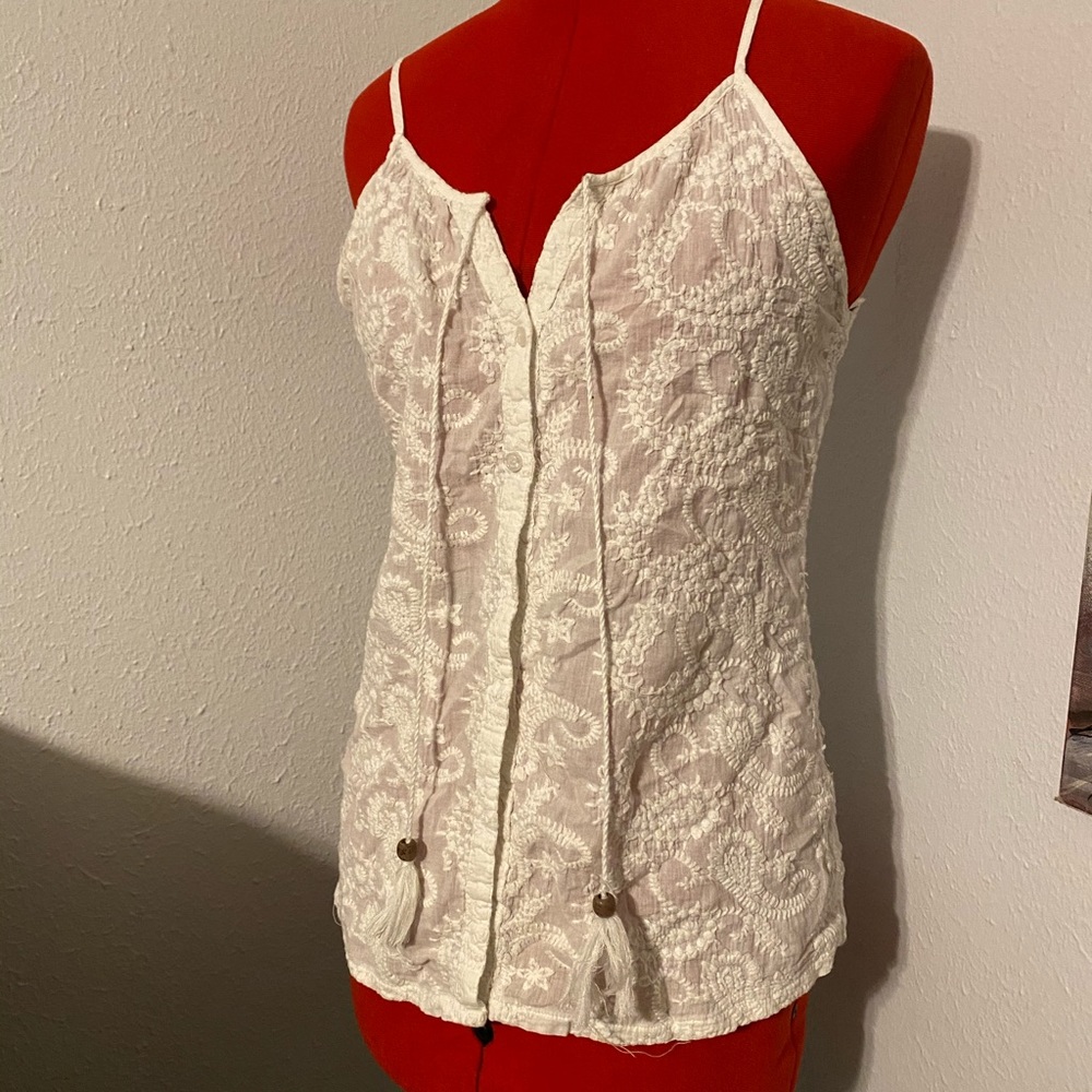 Laffaire tank with tassels